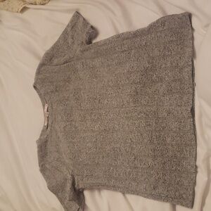 crave frame grey ribbed short sleeve